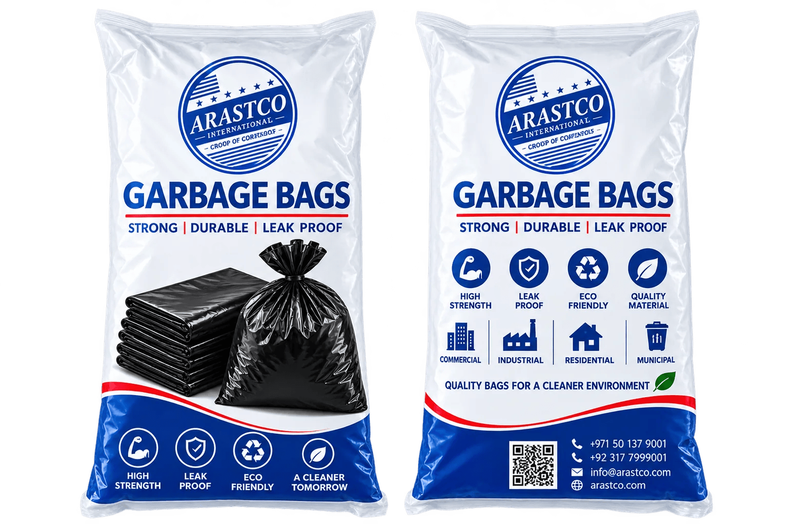 Black Garbage Bags UAE – ARASTCO International