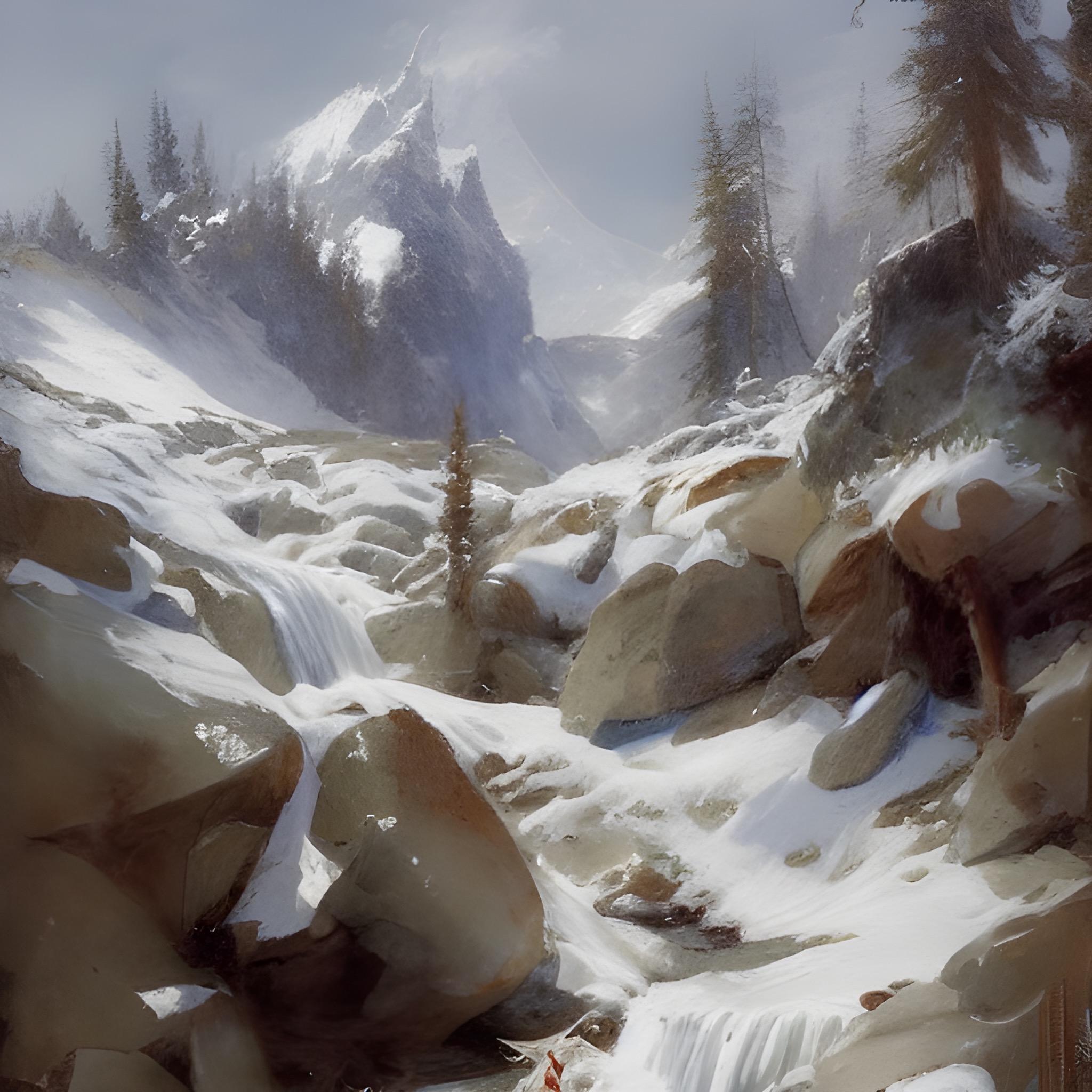 Aratheon, Bothvar, Viking, mountains, icy mountains, snowy mountains,