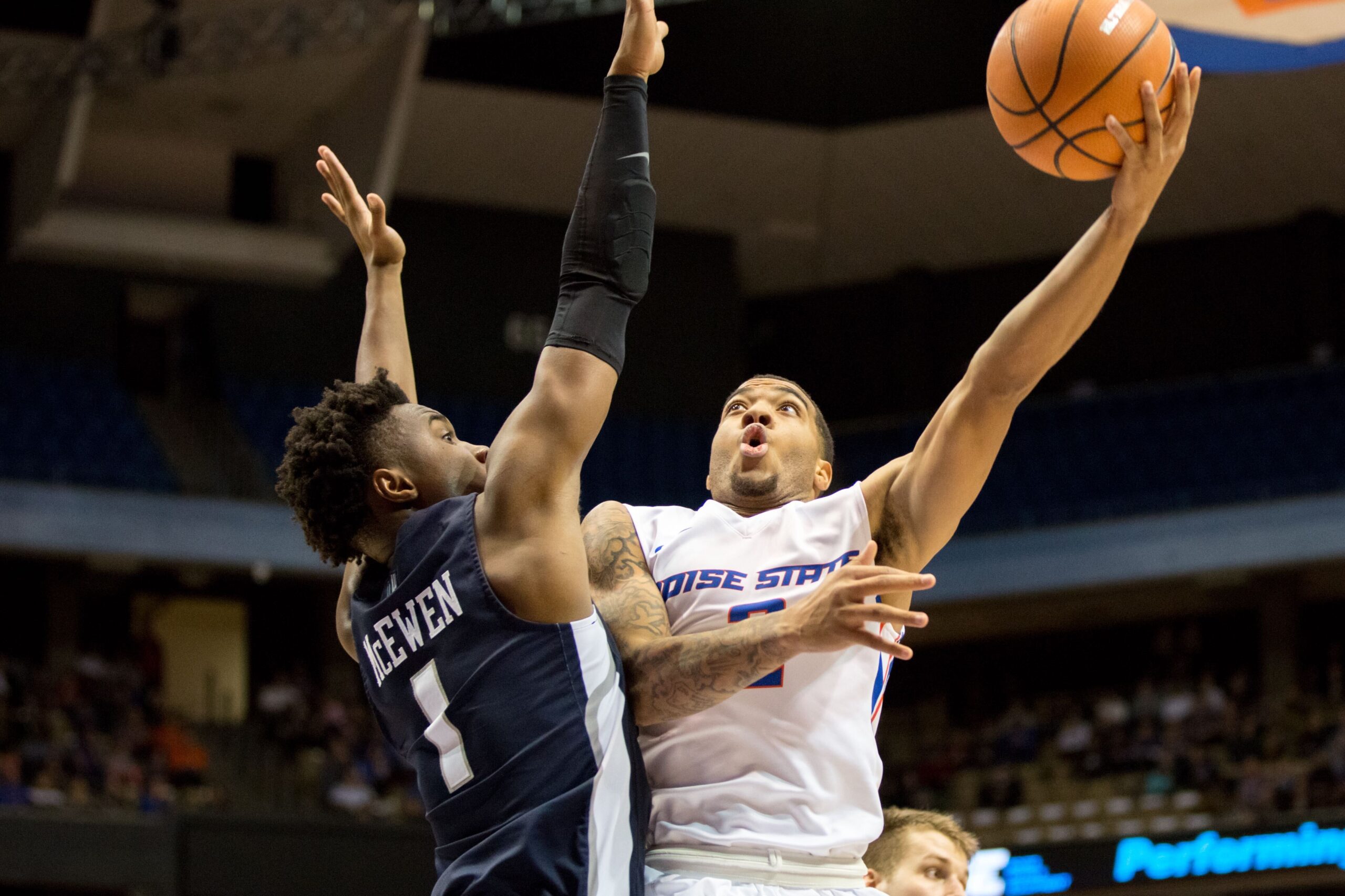 Boise State Men's Basketball vs. Utah State, Brooke Sutton Photo