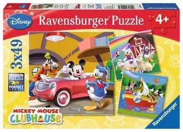 Puzzles 3×49 p – Tout le monde aime Mickey – Disney (Ravensburger) –  L'ARBRE AUX LUTINS