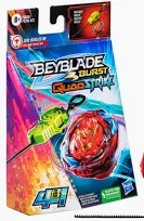 Starter Pack Beyblade Burst QuadStrike - Toupie Zeal Achilles A8 (Hasbro)