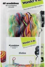 Sachet de 60 scoubidous tressés (Wdk)
