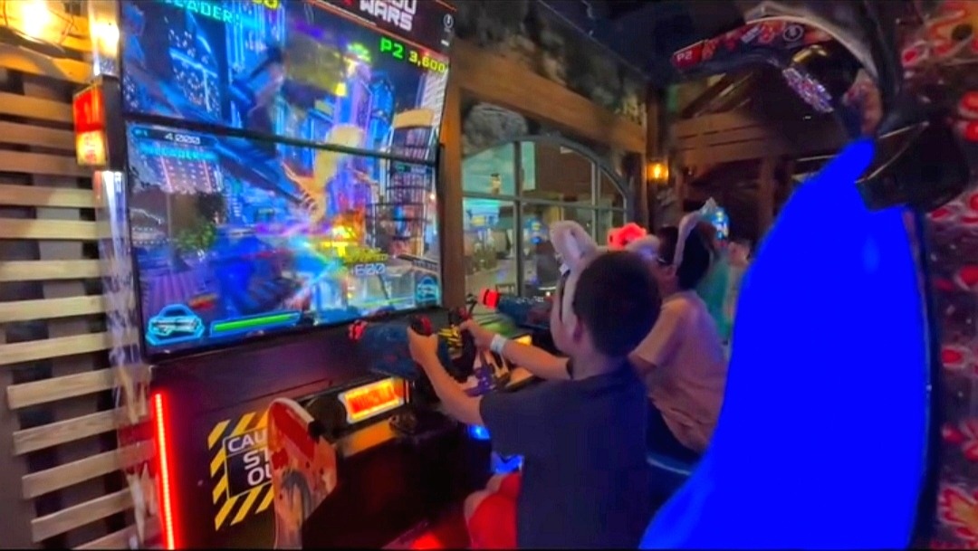 On Test From Raw Thrills: Godzilla Kaiju Wars [Non-VR]; Jackpot