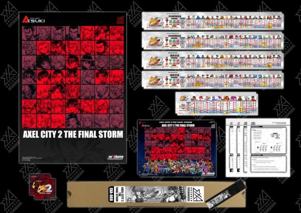 Axel City 2: The Final Storm game kit, exA-Arcadia