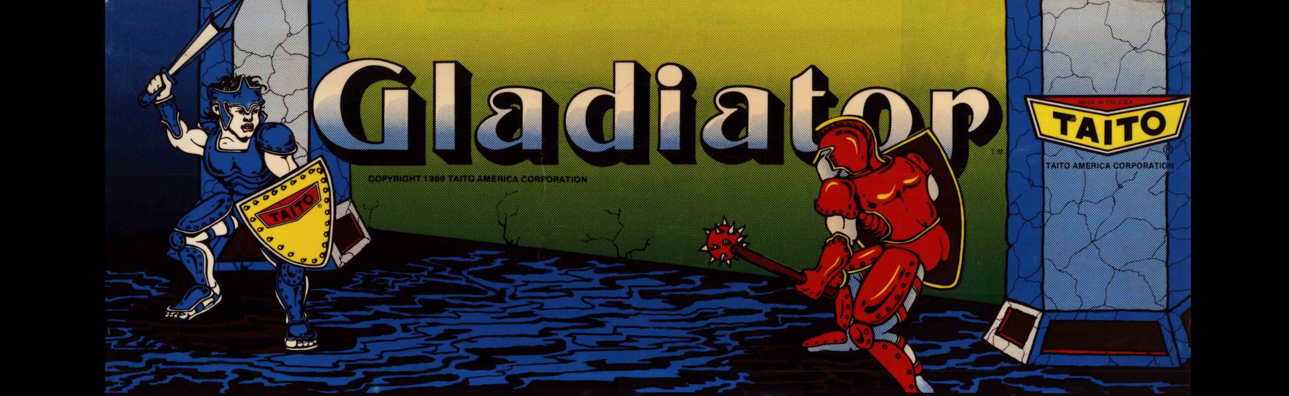 GLADIATOR SNK アーケードゲーム パンフレット チラシ GLADIATOR SNK