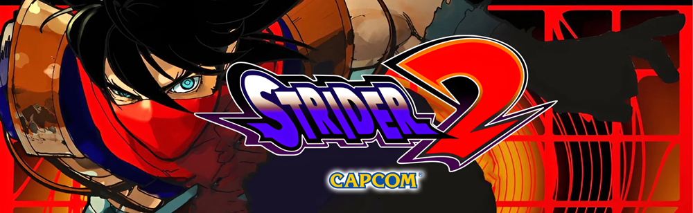 strider 2 arcade marquee capcom