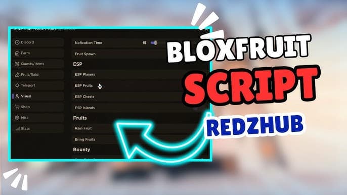 Blox Fruits Script January 2026 No Key Auto Farm Redz Hub Script 
