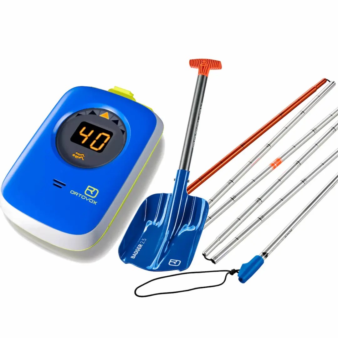 Hire transceiver, shovel, probe