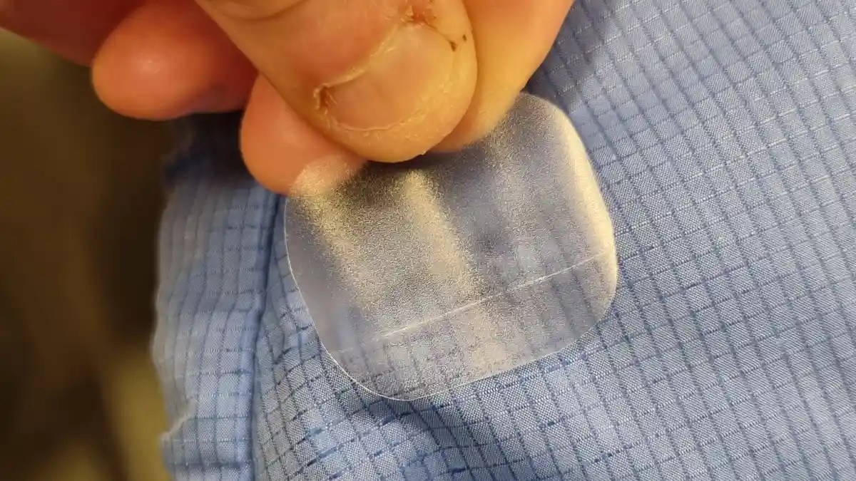 repair a down jacket
