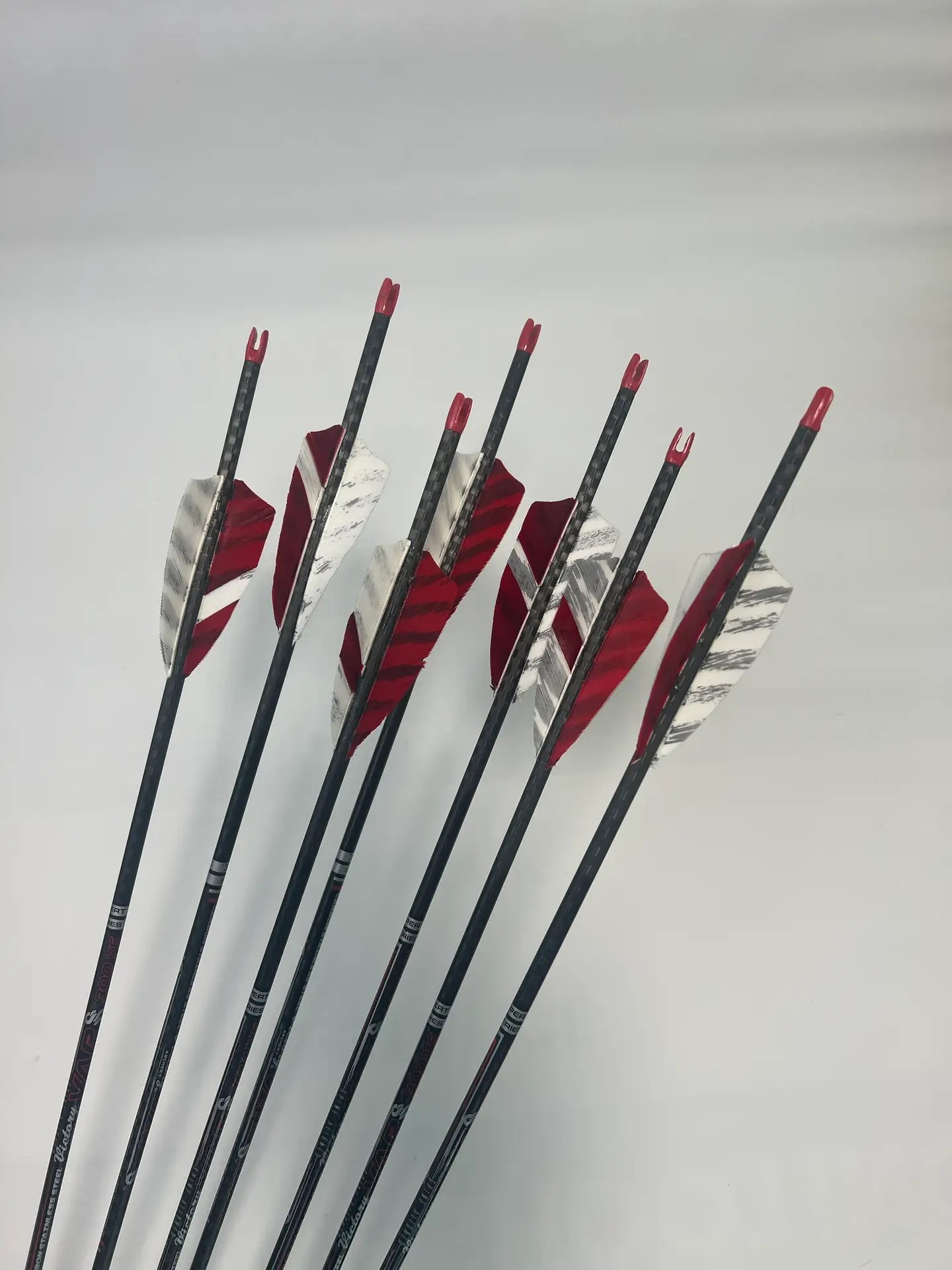Split-feather fletching