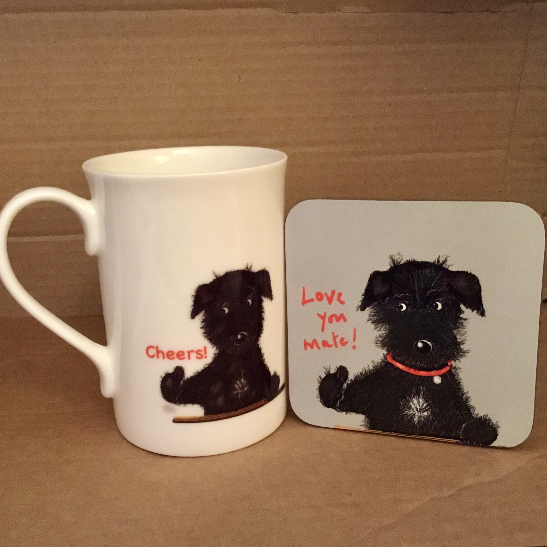 Cheers - Mug and Coaster Set