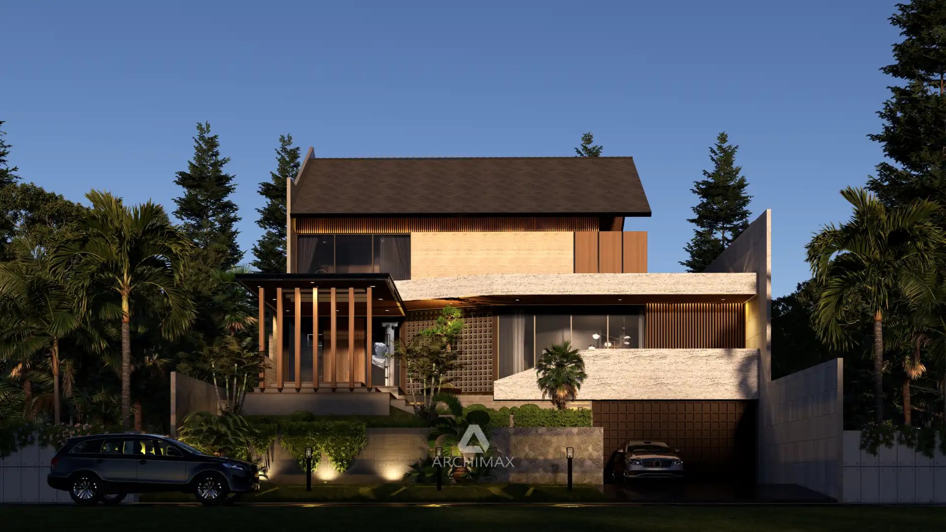 Desain Rumah Tropis
