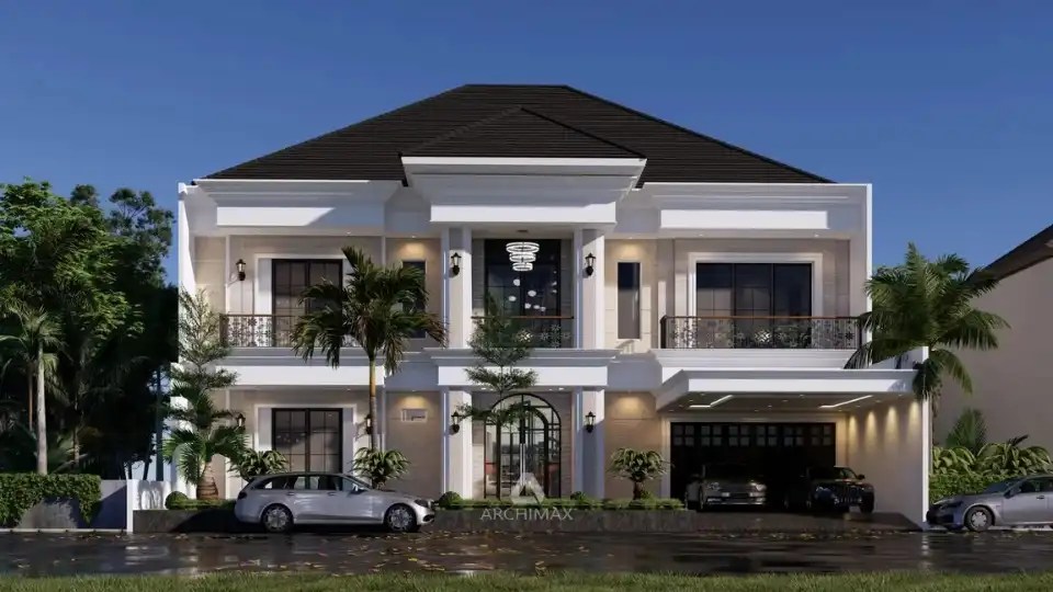 Rumah Klasik Kontemporer
