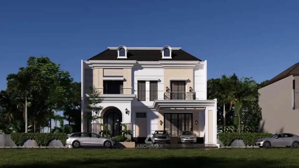 Rumah Klasik Mediterranian
