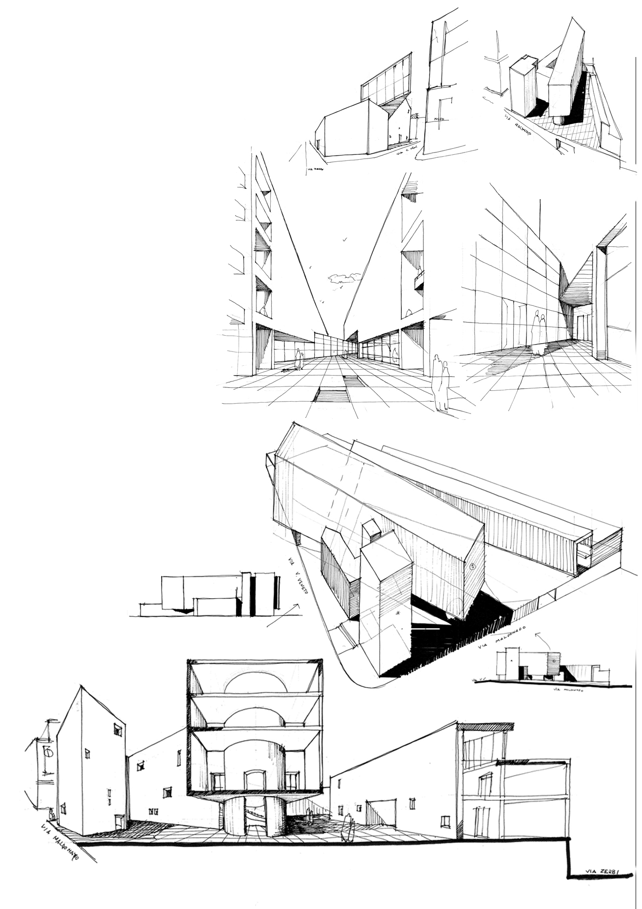 Schizzi di progetto_consetorio_auditorium_archistudio lorè