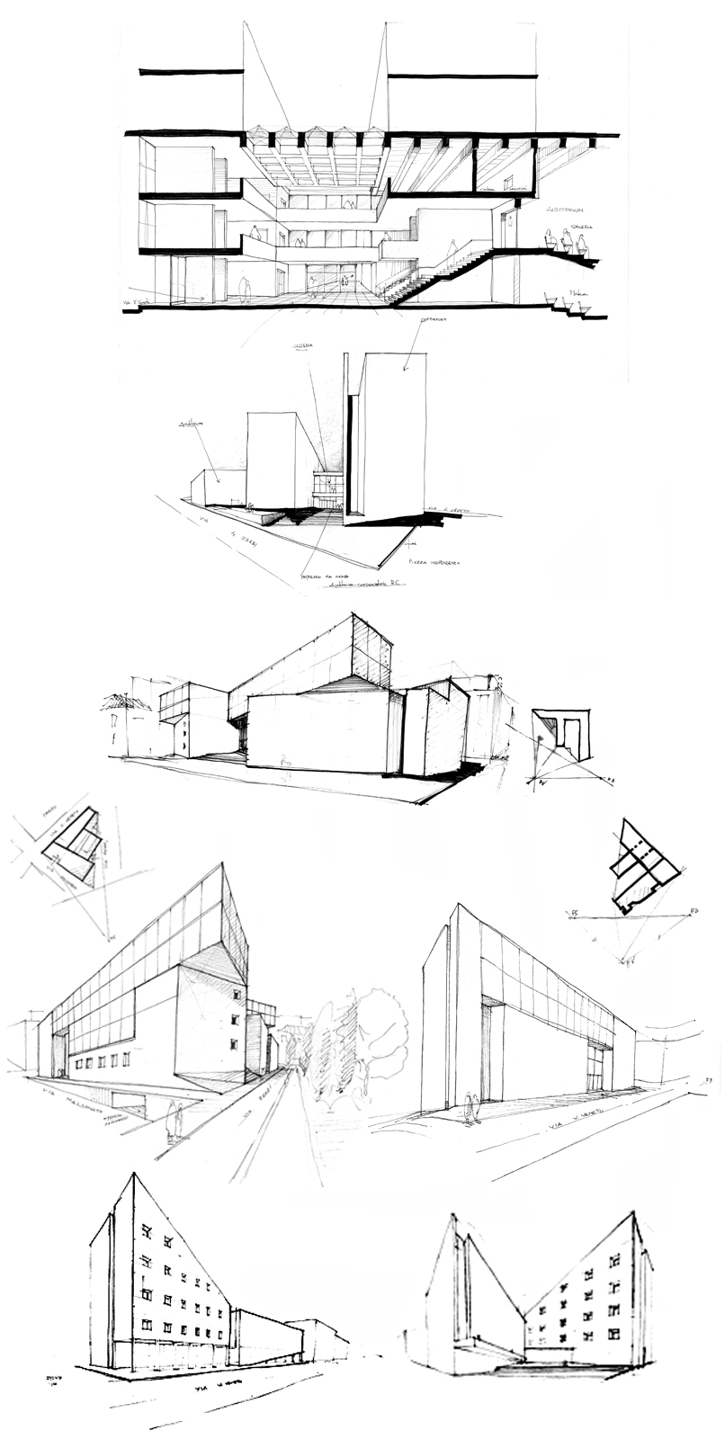 Schizzi di progetto_consetorio_auditorium_archistudio lorè