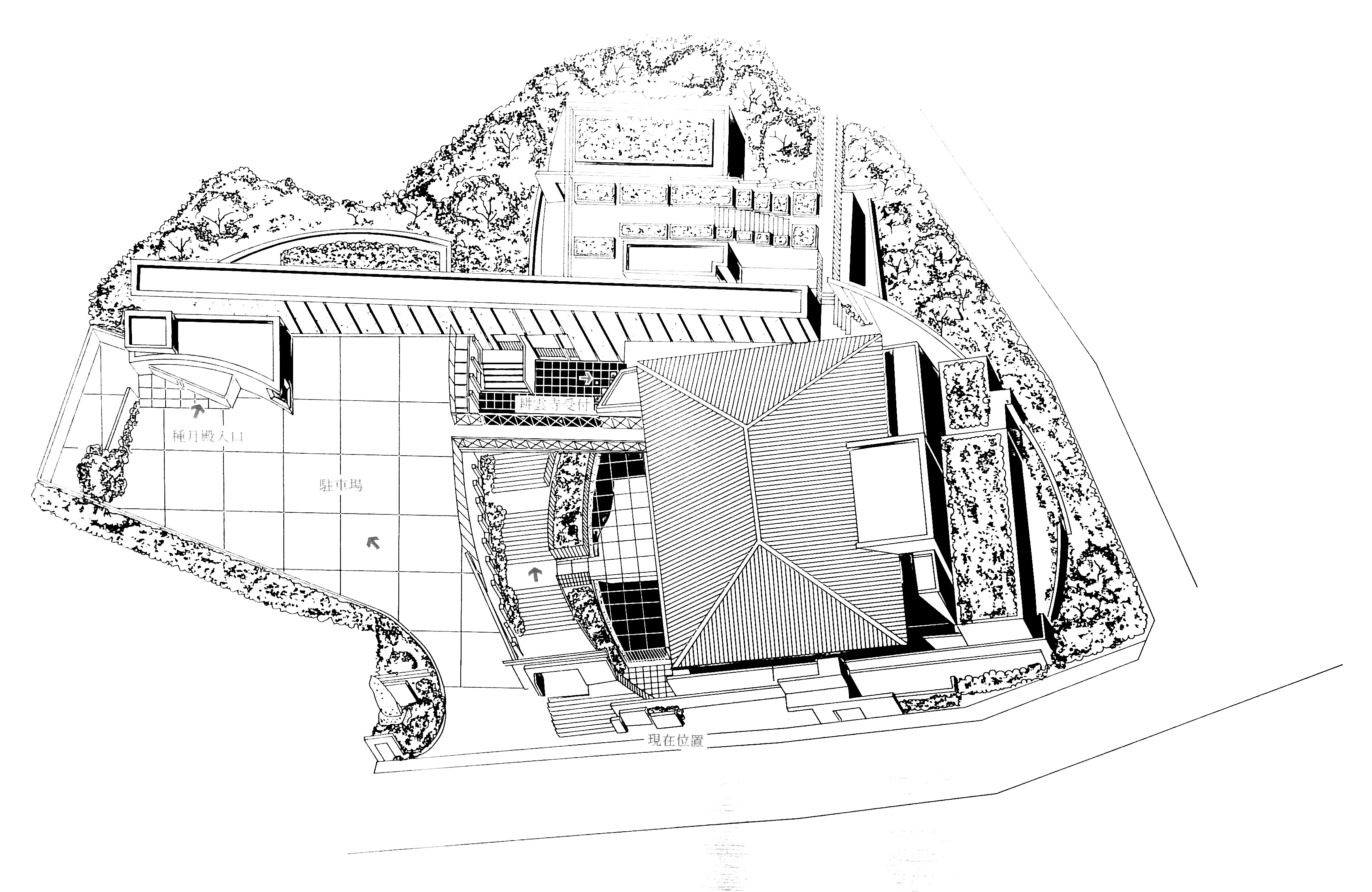 アート・デザイン・音楽 RYOJI SUZUKI ARCHITECT PROJECT KONPIRA 1991 – Kounji Temple – Ryoji Suzuki – architecture tokyo