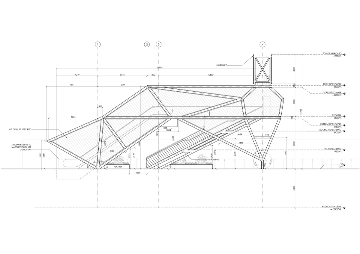 Foot Over Bridge - MayaPraxis - Bangalore
