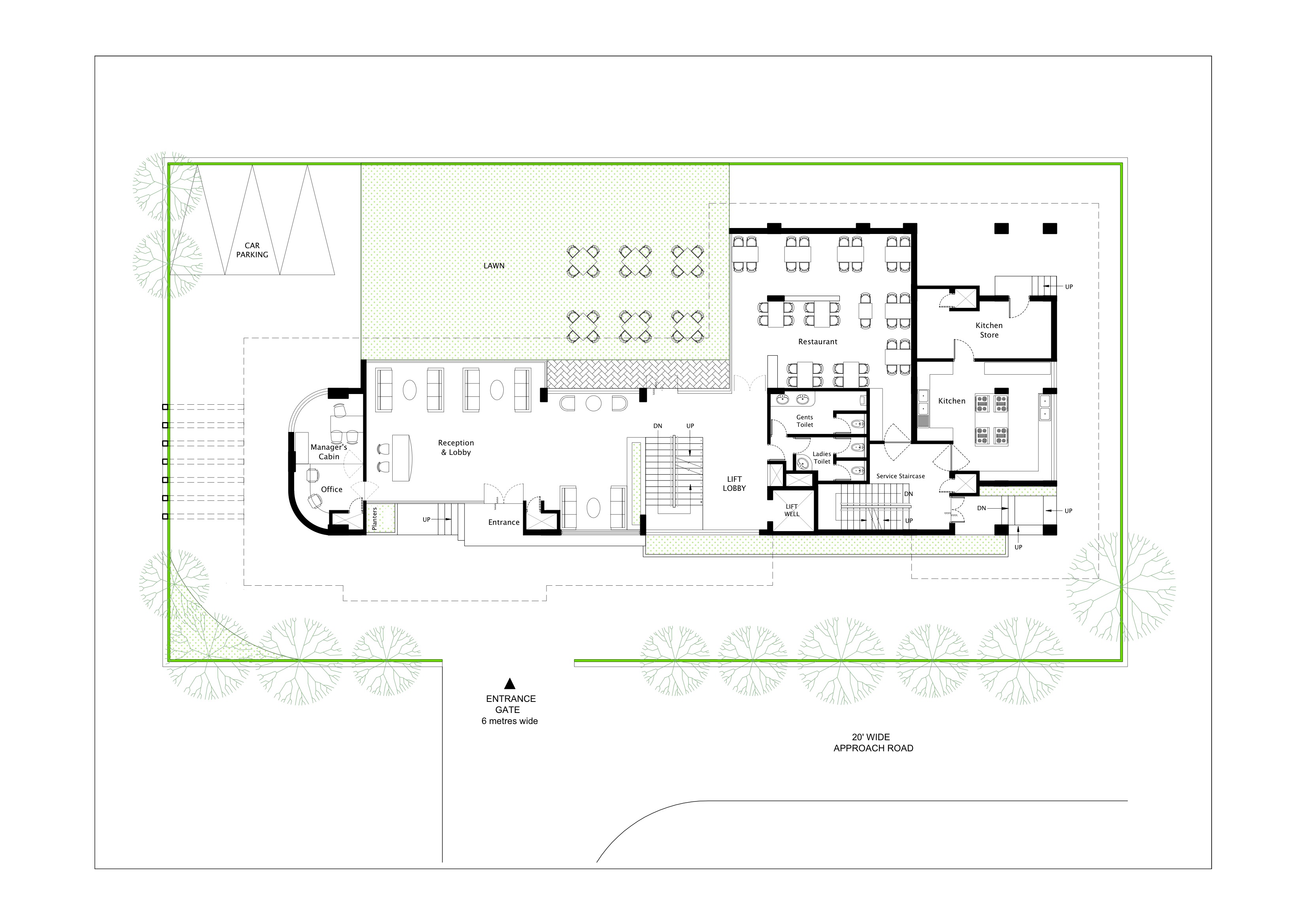 Ground floor plan