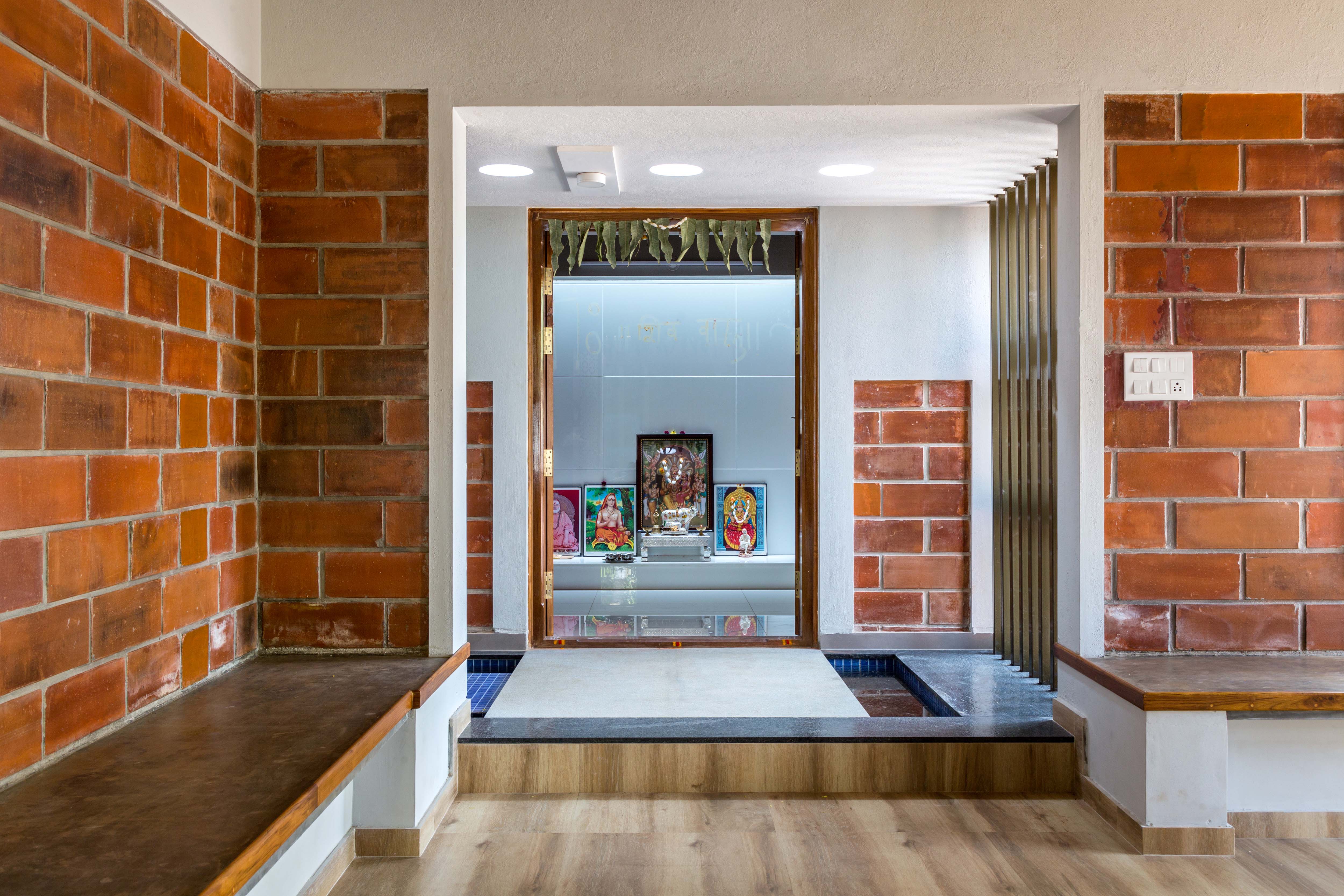 Farmhouse for Vishwanath at Mysore by Design Front architects