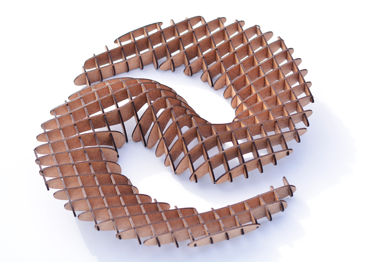 Waffle Structure as Canopy at Ahmedabad by WEsearch lab