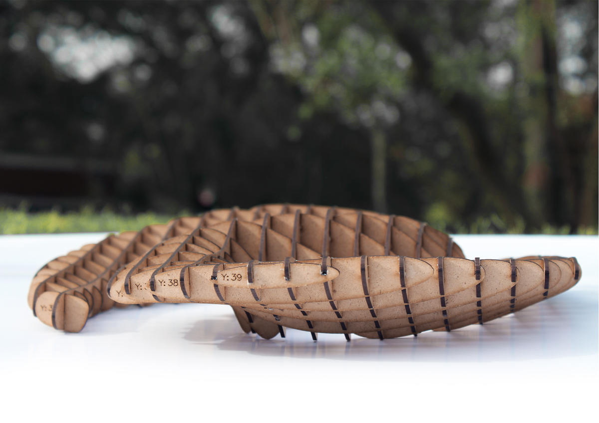 Waffle Structure as Canopy at Ahmedabad by WEsearch lab