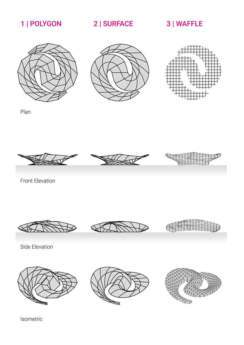 Waffle Structure as Canopy at Ahmedabad by WEsearch lab
