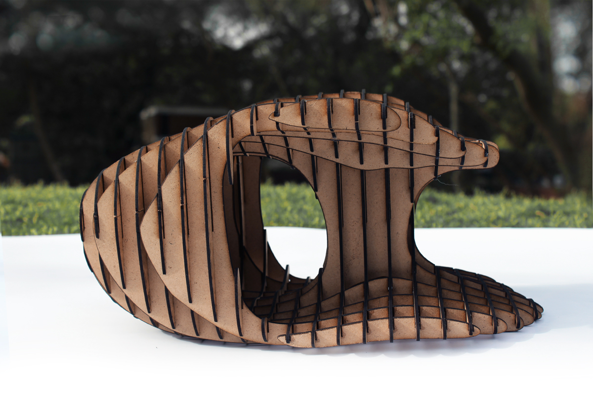 Waffle Structure as Canopy at Ahmedabad by WEsearch lab