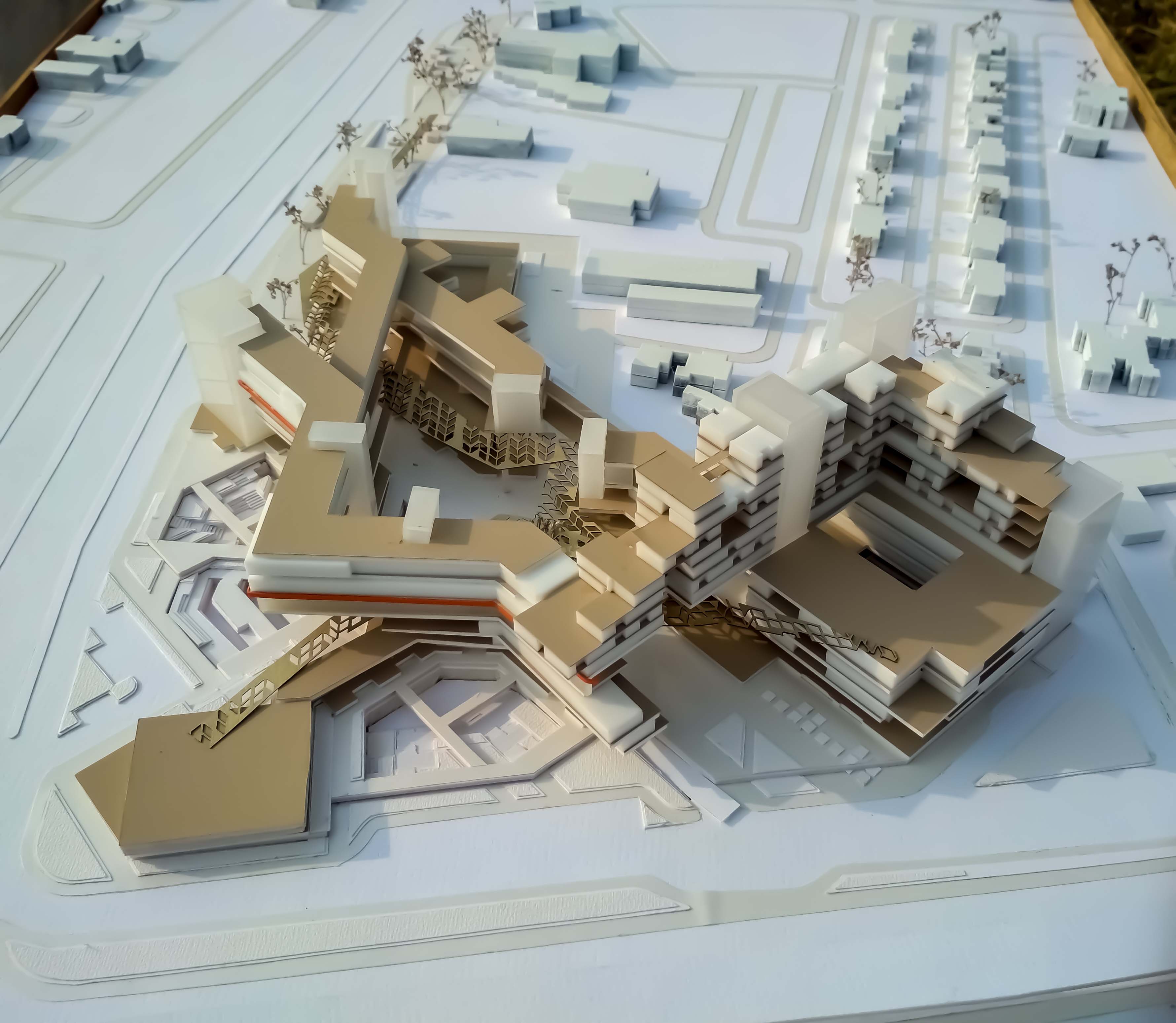 B.Arch Thesis: Urban Food Hub, INA At New Delhi by Vipanchi Handa, SCHOOL OF PLANNING AND ARCHITECTURE, DELHI