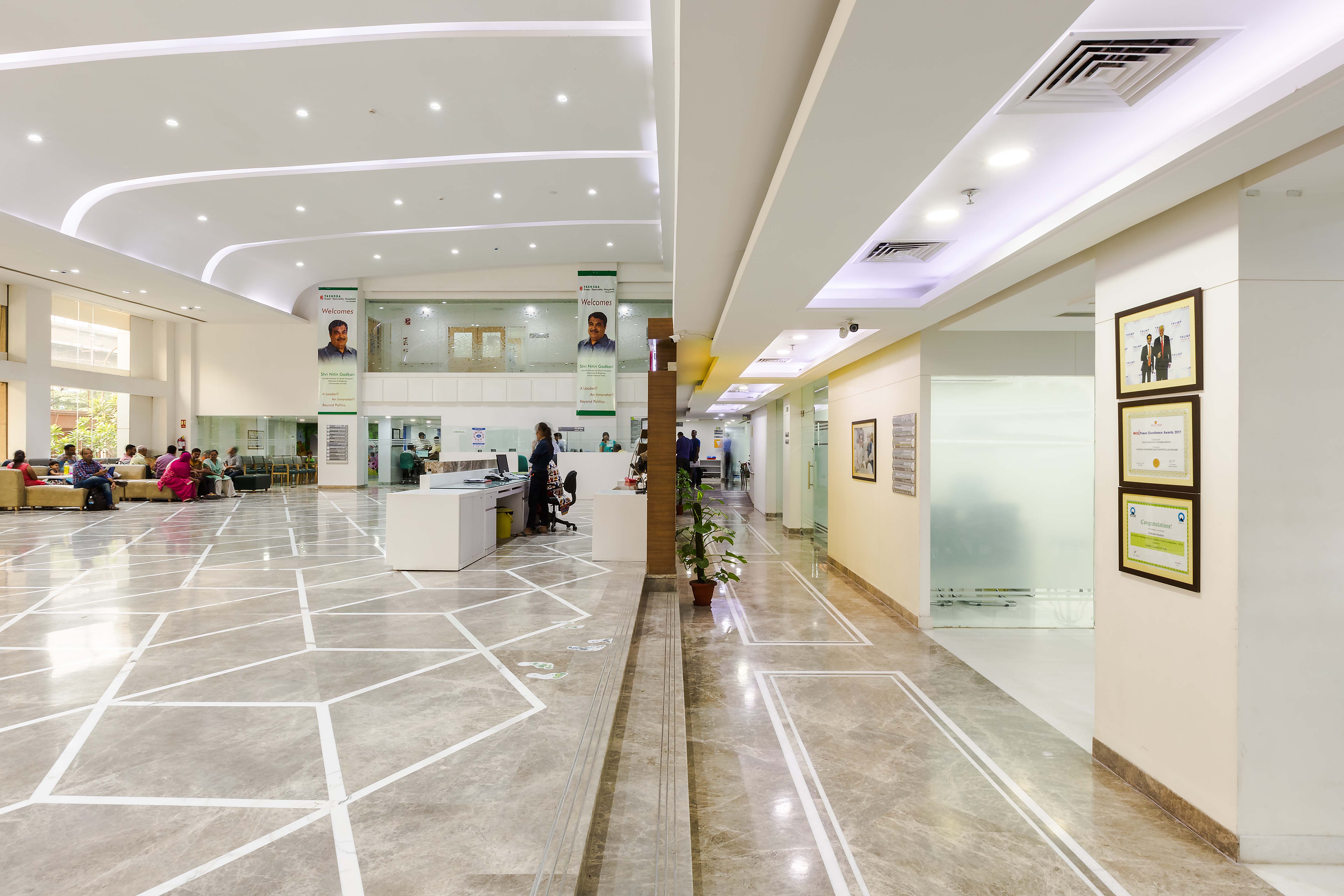Yashoda Super Specialty Hospital at Kaushambi, Uttar Pradesh by Creative Designer Architects