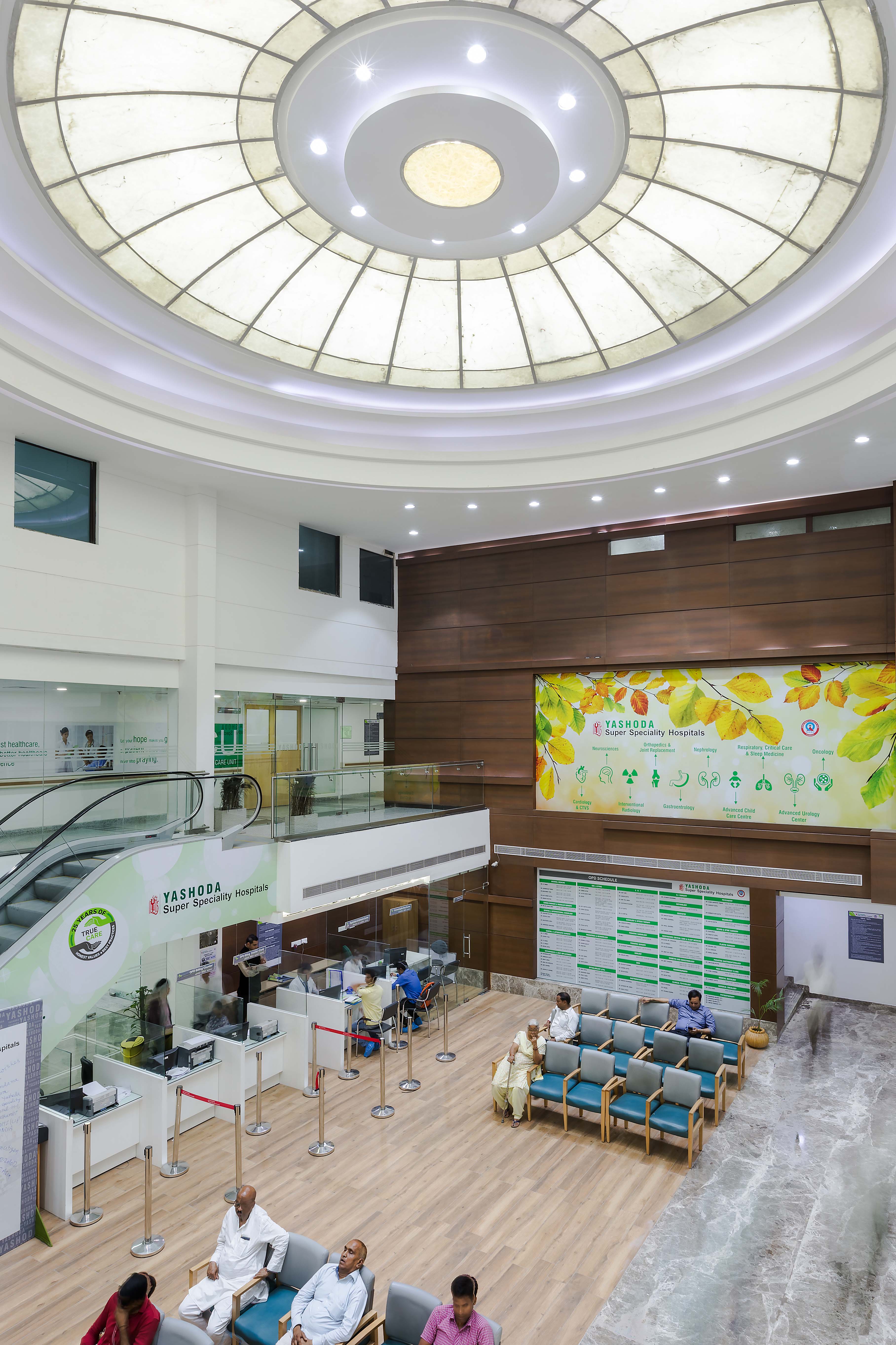 Yashoda Super Specialty Hospital at Kaushambi, Uttar Pradesh by Creative Designer Architects