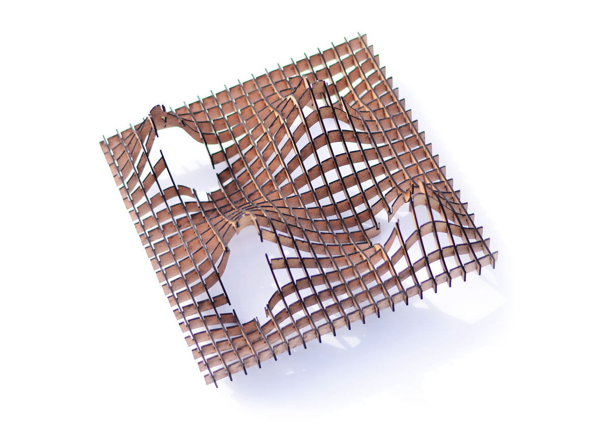 Waffle Structure as Canopy at Ahmedabad by WEsearch lab