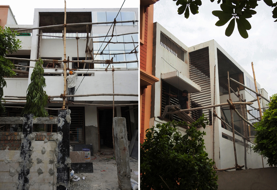 Radha Puram Residence at Mathura by Jaikeshav Mishra Architects