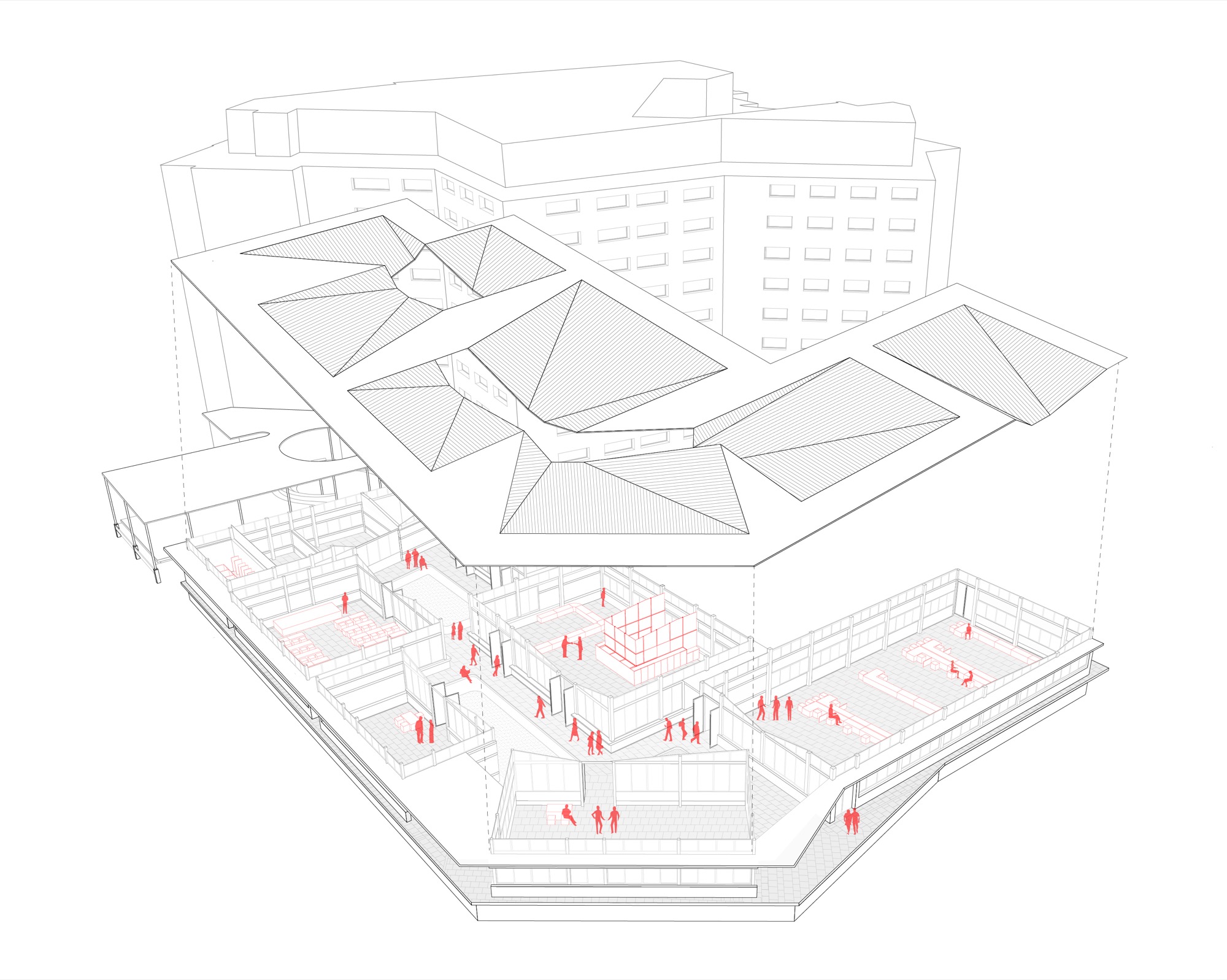Exploded Axonometric