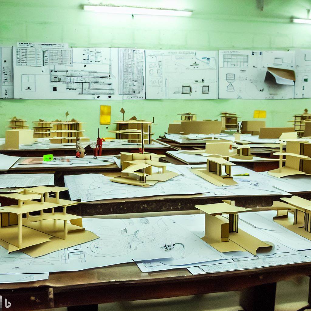 Architecture Studio Image generated by Bing Image creator