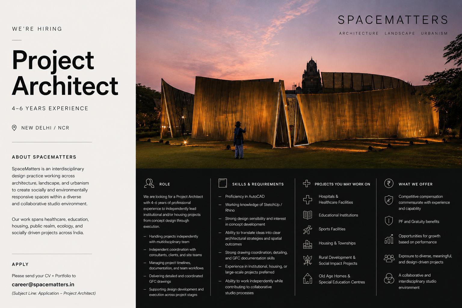 Project Architcet JD Spacematters