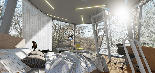 Tree House Module (Ruins in Rural France) – Architecture for Everyone