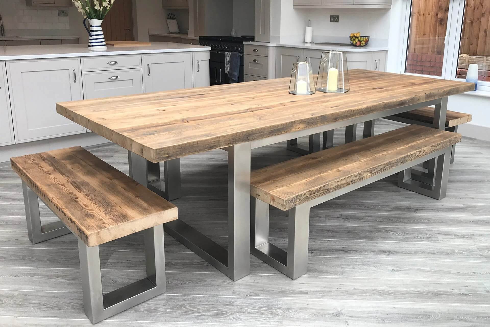 Long Bench Dining 6 gif