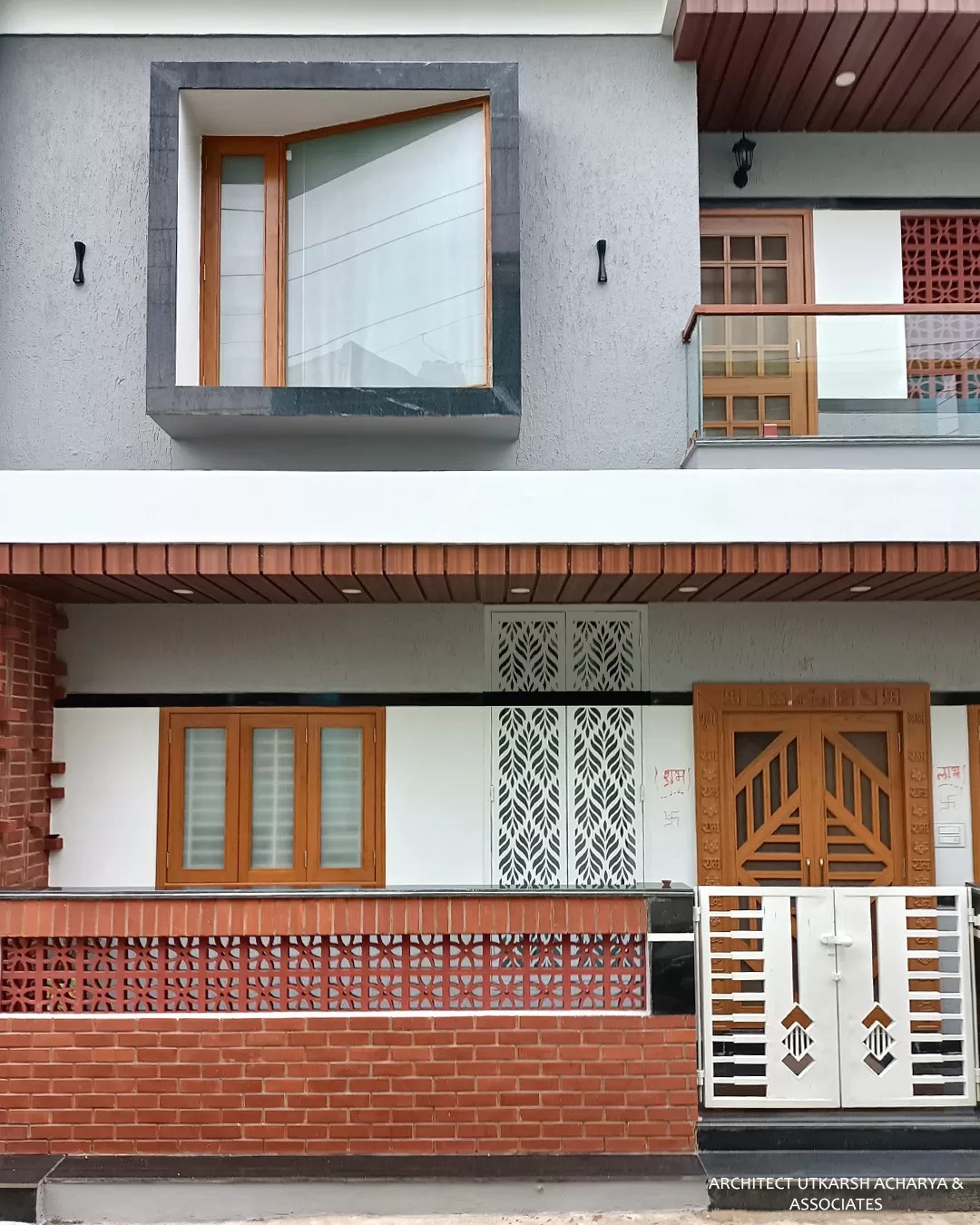 brick house elevation