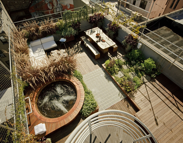 Then, check out this list of helpful hints for making sure all your plants thrive. Orchard Street Roof Garden - Architizer