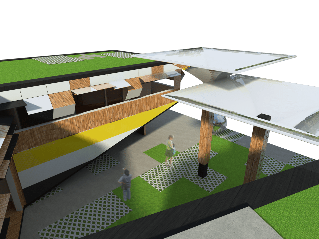 Seaside Lab Architizer - Minimal Textures - Artistic Mobile Collection