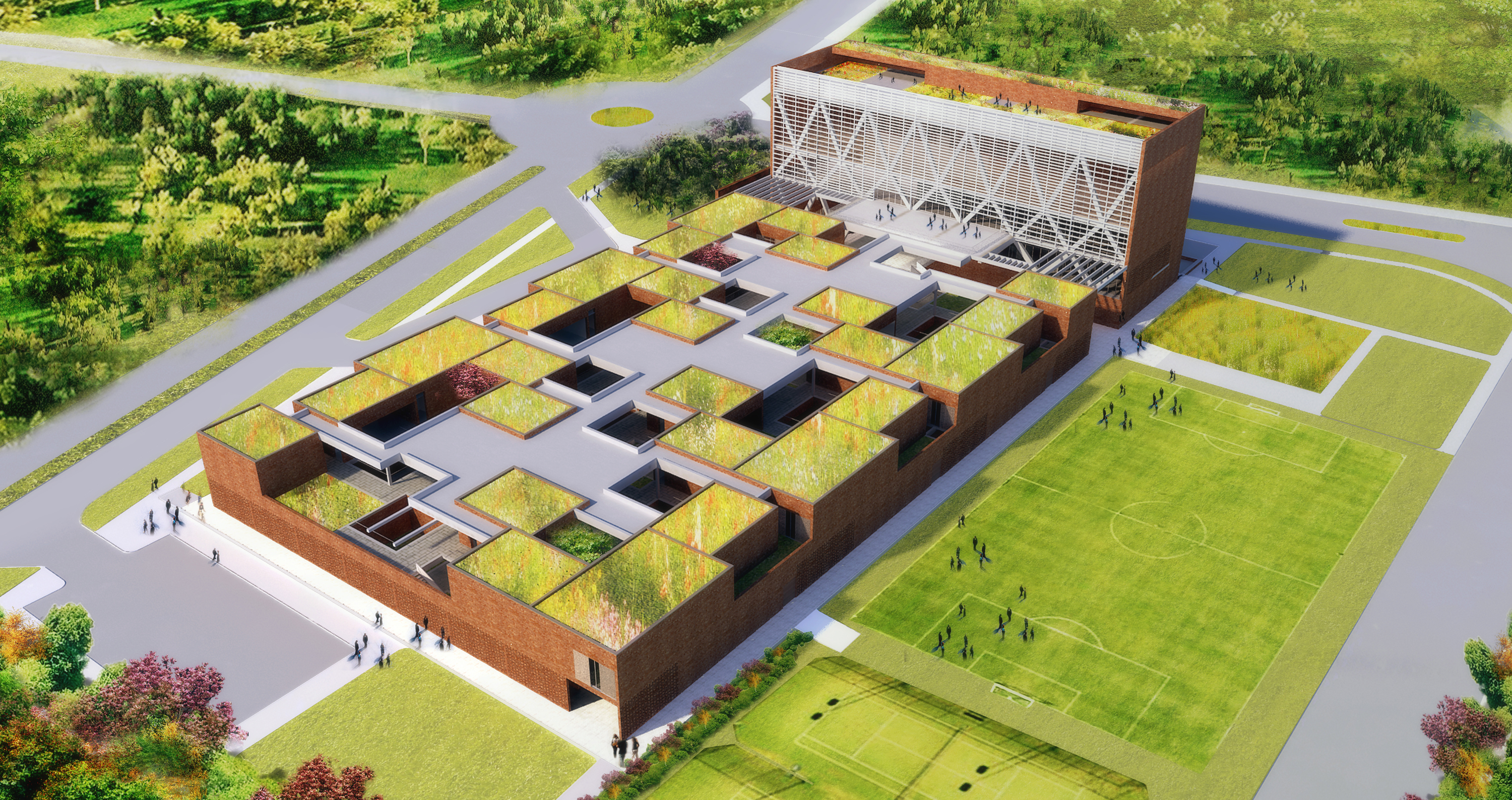 Indore School Design Architizer - Abstract Background Collection - HD Quality