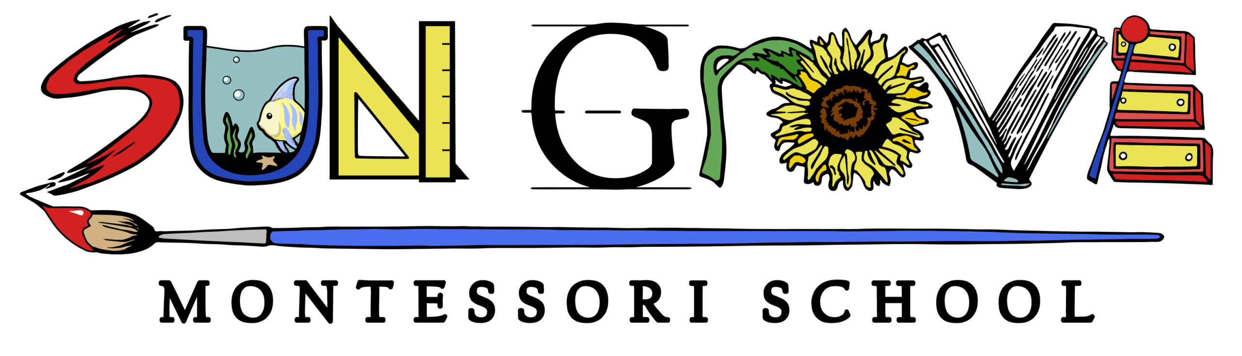 Colorful logo of The Great Southeast Pollinator Census with bees and flowers.