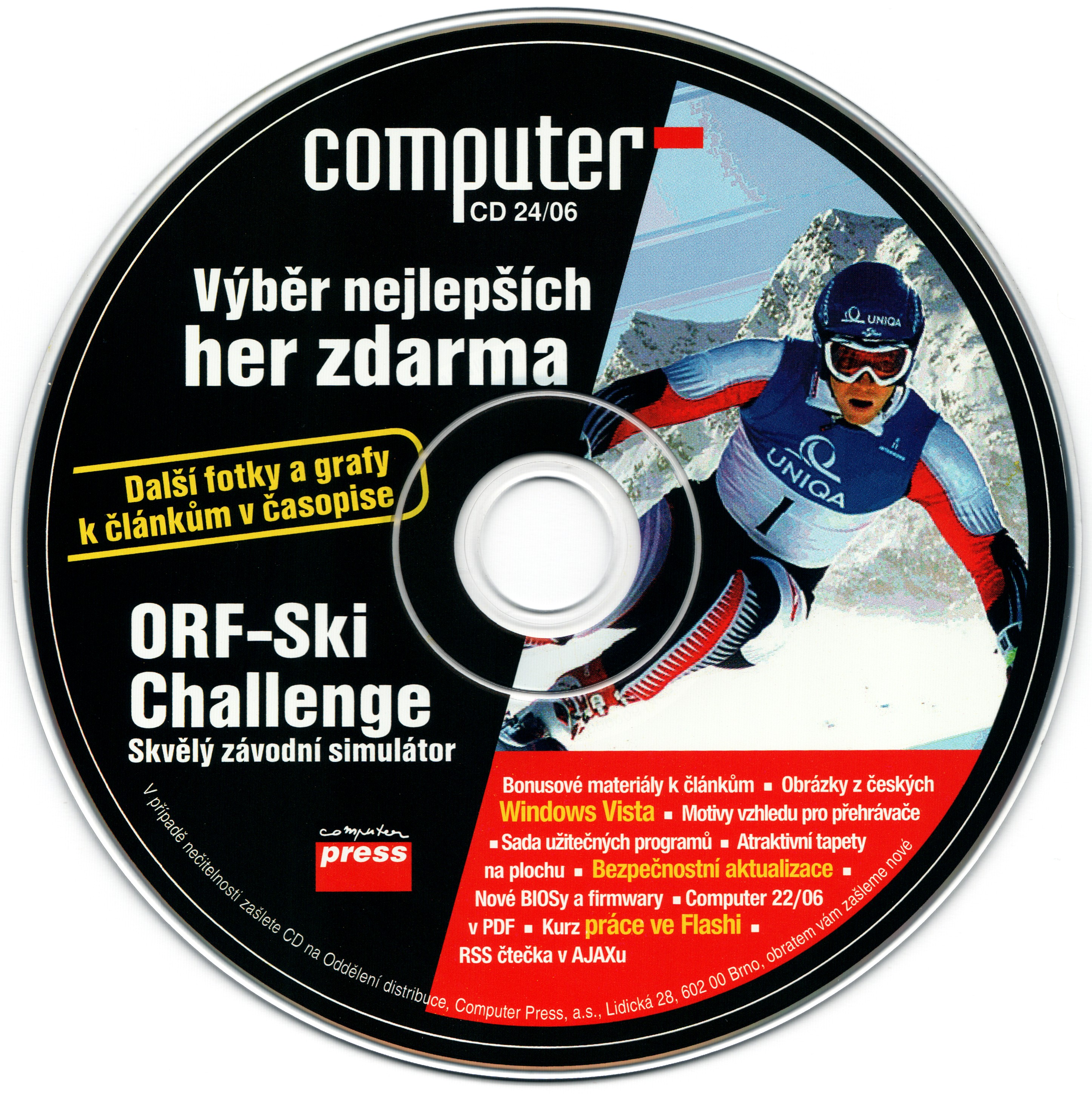 Computer 2006 24 Cd Rom Vyber Nejlepsich Her Zdarma Computer Press Free Download Borrow And Streaming Internet Archive