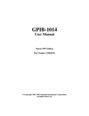 National Instruments Printer Accessories 320030-01 User Guide pdf