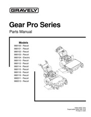 Gravely Lawn Mower 988100 User Guide pdf
