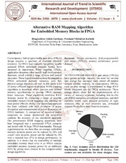 Figure 4 From Alternative Ram Mapping Algorithm For Embedded Memory Blocks In Fpga Semantic - Elegant Ocean Texture - Full HD