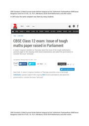 Cbse 12 & iit jee math survival guide definite integrals by prof. subhashish