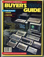 Creative Computing Benchmark From 1984 Showing Computational Speed Of - Dark Pictures - Creative Desktop Collection