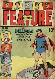 Feature Comics 74 Published January 1944 Key Collect - City Texture Collection - Retina Quality